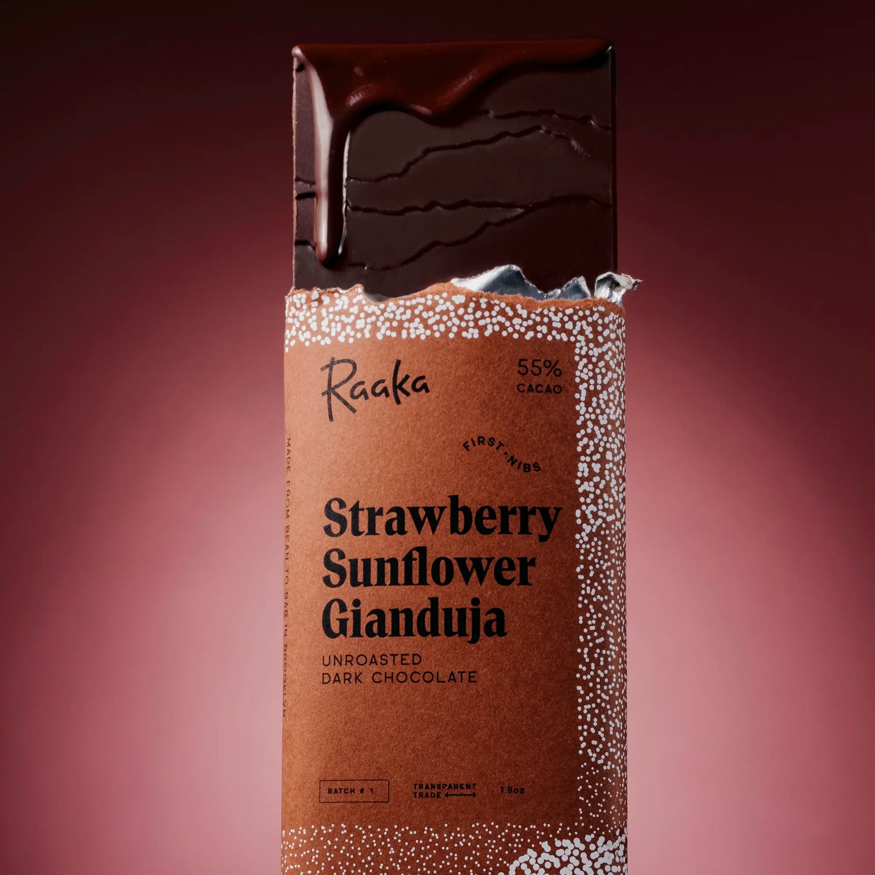 Strawberry Sunflower Gianduja - Sunny Orchard Gianduja Assortment