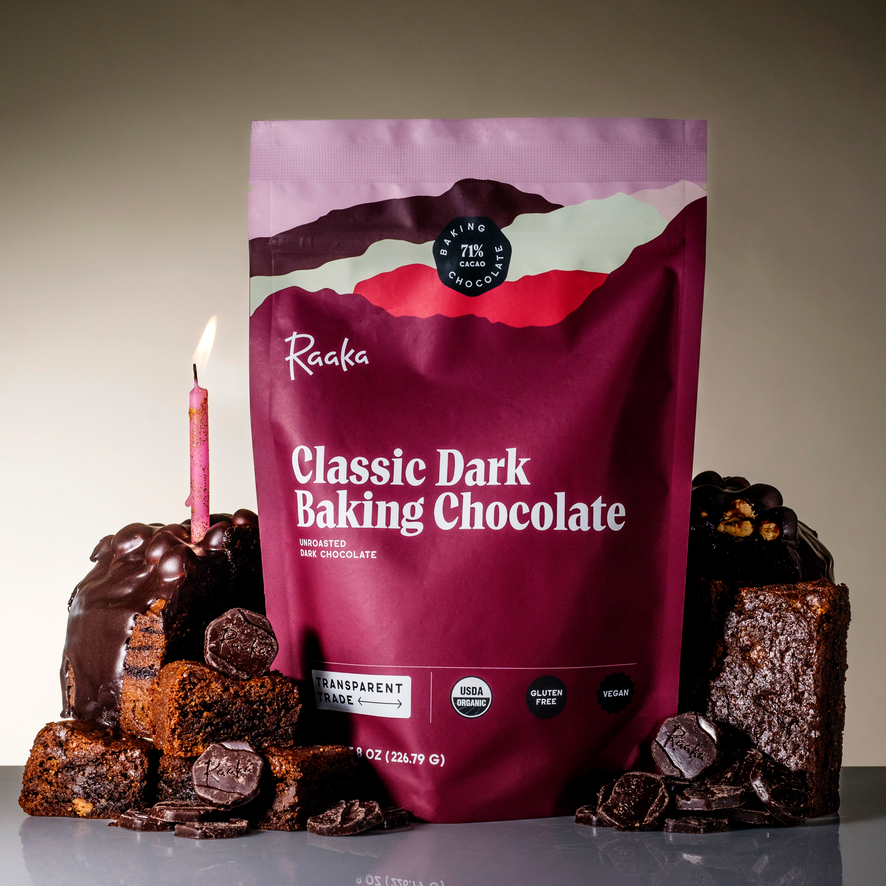 Classic Dark Baking Chocolate - Golden Workshop Chocolate Assortment